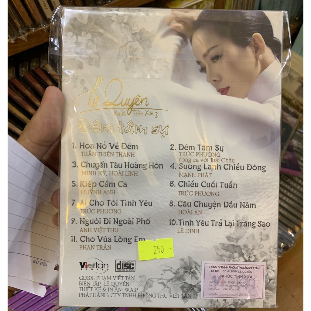 Đĩa CD Lệ Quyên - Khúc tình xưa 3