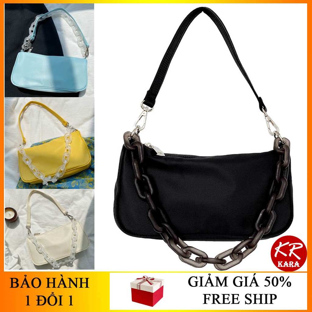 (Hottrend) Túi kẹp nách nữ vải dù cao cấp KR 274- Chất Dù cao cấp, Size 24, 4 màu lựa chọn- KARA 274 | BigBuy360 - bigbuy360.vn