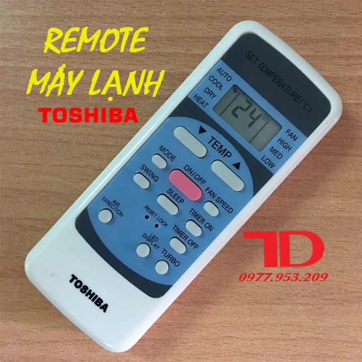 ĐIỀU KHIỂN MÁY LẠNH TOSHIBA