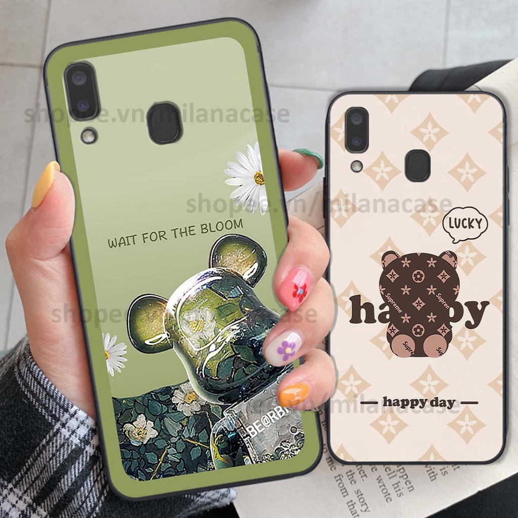 Ốp Samsung A20 / A30 gấu be@rBrick gấu Teddy Kaws siêu đẹp, phong cách, cá tính