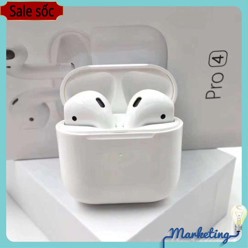Tai nghe Bluetooth Không Dây Pro 4 Nhét Tai, Đẹp như Airpod Pro kdphuc_shop10 | BigBuy360 - bigbuy360.vn