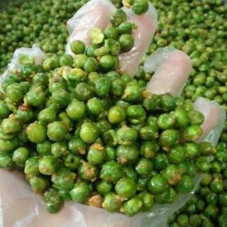 1kg Đậu hà lan tỏi ớt. Tặng 500g lang tím vỡ sấy