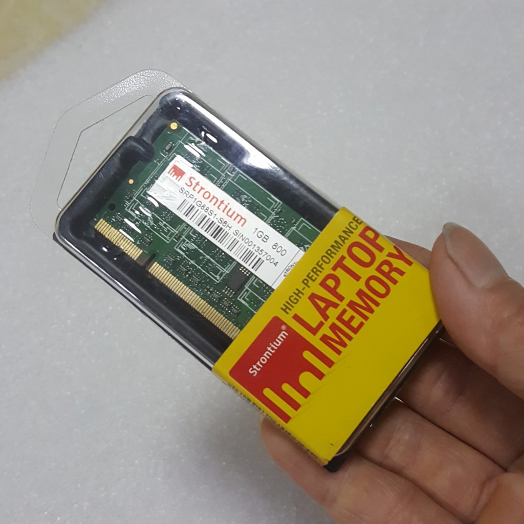 Ram máy tính xách tay Strontium DDR2 1Gb 800 - Hàng Chính Hãng