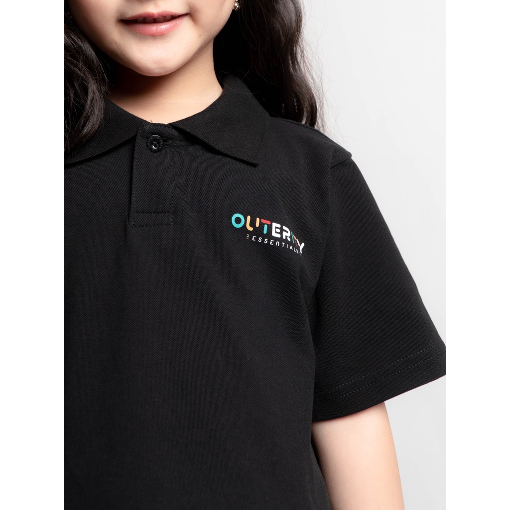 Áo Polo trẻ em OuterityKids Rainbow/ Đen - ORK701