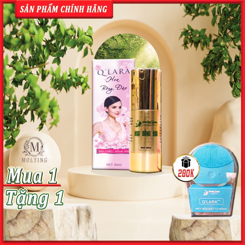 Tăng vòng 1 Tinh Dầu Nở Ngực, Hoa Bồng Đào - Quyên Lara giảm chảy xệ, làm hồng nhũ hoa | BigBuy360 - bigbuy360.vn