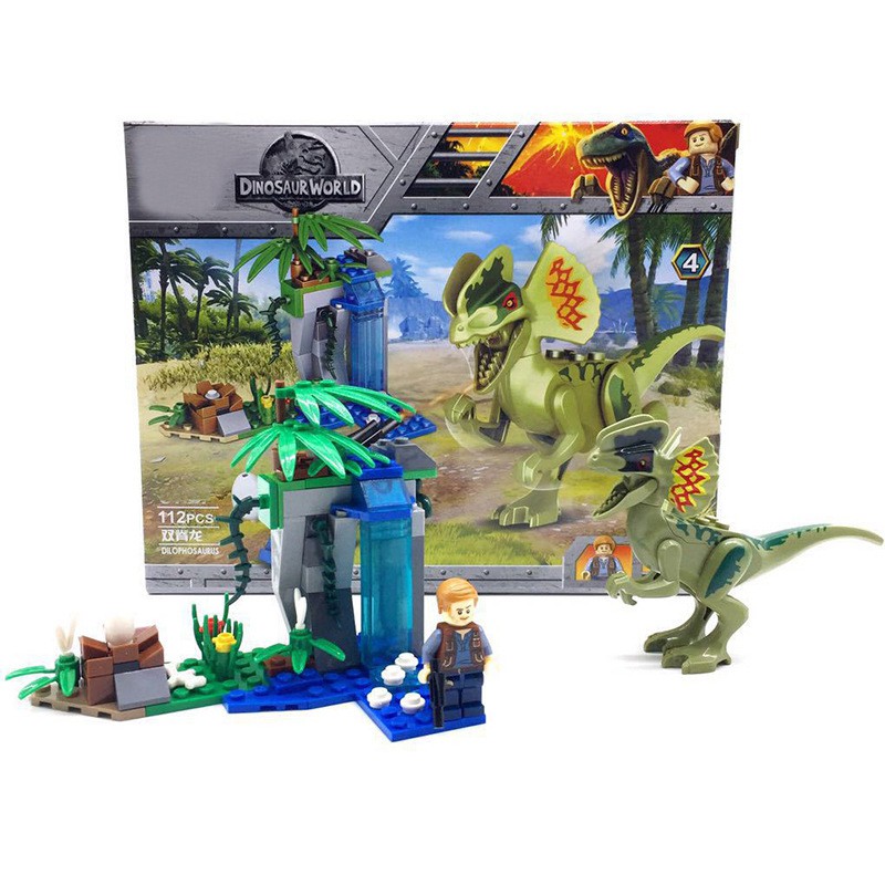 Đồ chơi lắp ghép mô hình Khủng Long DINOSAUR WORLD dạng Hộp Giấy cho bé từ 5 tuổi