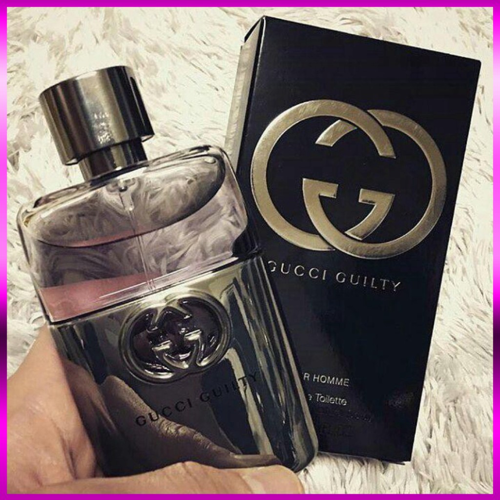 Nước hoa Gucci Guilty Pour Homme EDP 90ML, Nước hoa Gucci đen