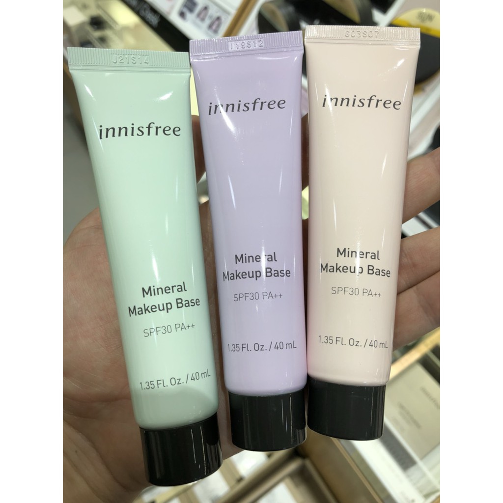 Kem lót trang điểm điều chỉnh tông da Innisfree Mineral Makeup Base | BigBuy360 - bigbuy360.vn