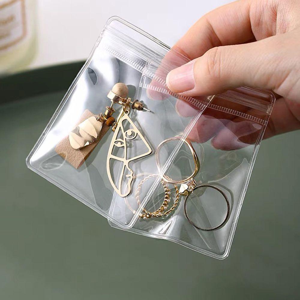 Set 100 Túi PVC Đựng Trang Sức Chống Oxy Hóa Ốp