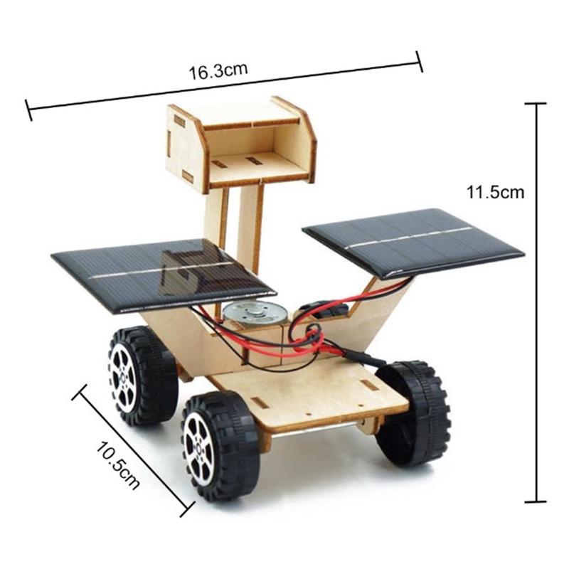 Mô Hình Xe Hơi Robot Moon Rover Lắp Ráp DIY Dành Cho Bé