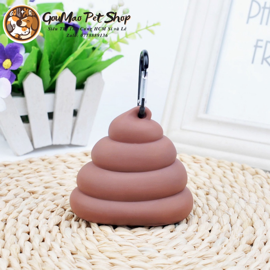 Cuộn Túi Đựng Phân Cho Thú Cưng 1 vỏ + 3 ruột