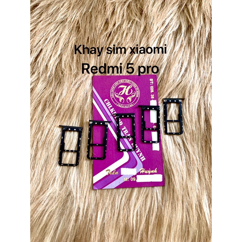 Khay sim xiaomi redmi note 8/mi 9s/redmi note 6 pro /mi a2 lite /mi 7/redmi 5 plus/redmi 5 pro /mi note 7