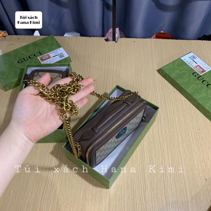 Túi đeo chéo nữ G C hộp chữ nhật