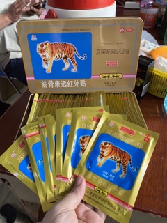 Cao dán con cọp bao nóng (miếng)