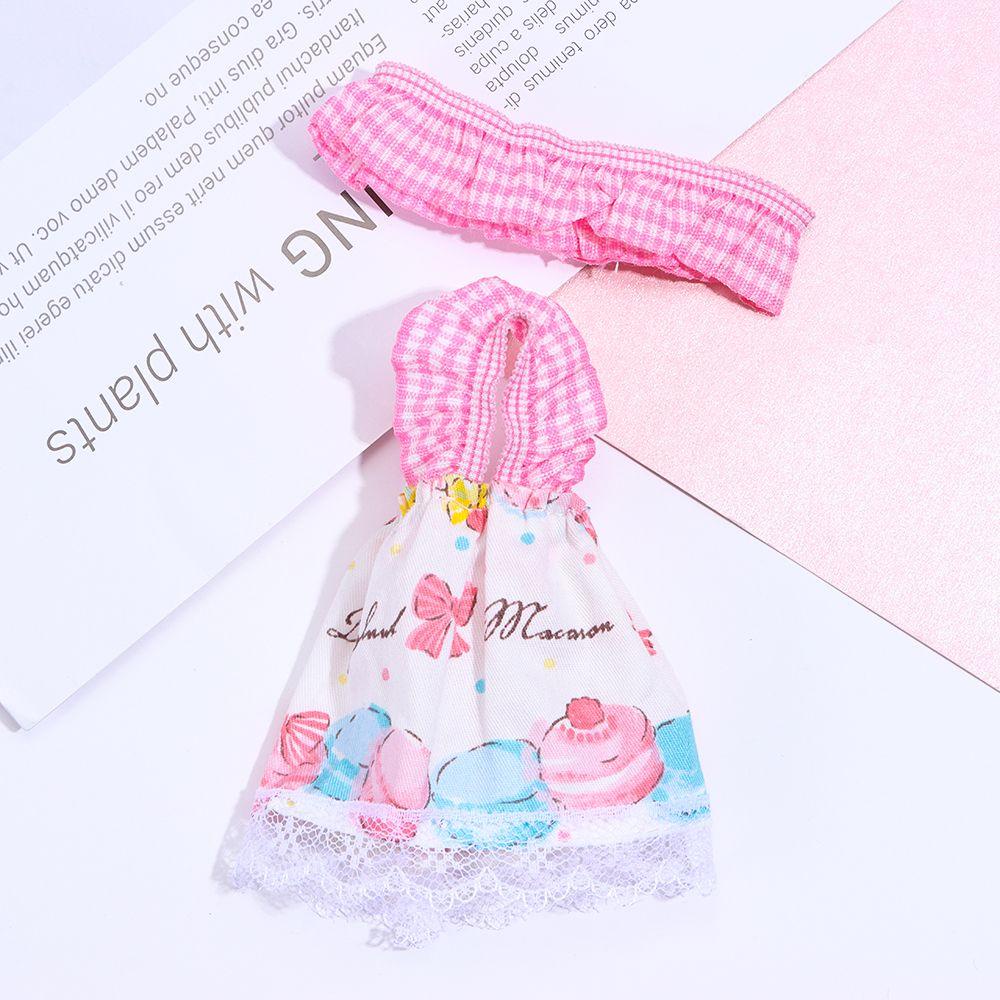 Đầm Công Chúa Nhiều Màu Xinh Xắn Cho Búp Bê 16cm