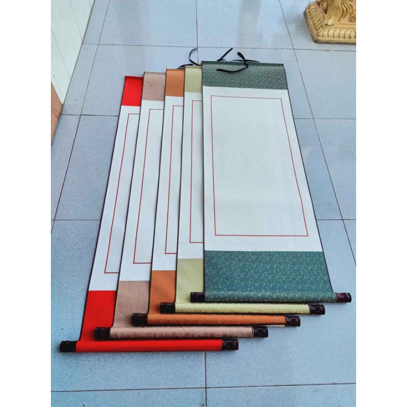 Giấy biểu lụa viết thư pháp kt 40*120