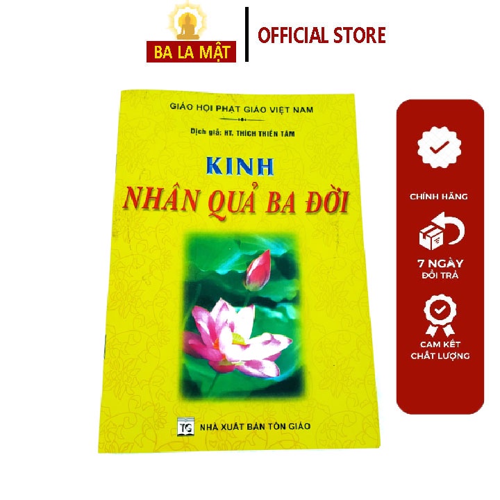 Sách - Kinh Nhân Quả Ba Đời