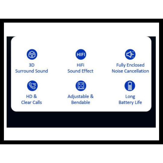 Tai Nghe Bluetooth Usams Yn001 Ea234 Chống Ồn | BigBuy360 - bigbuy360.vn