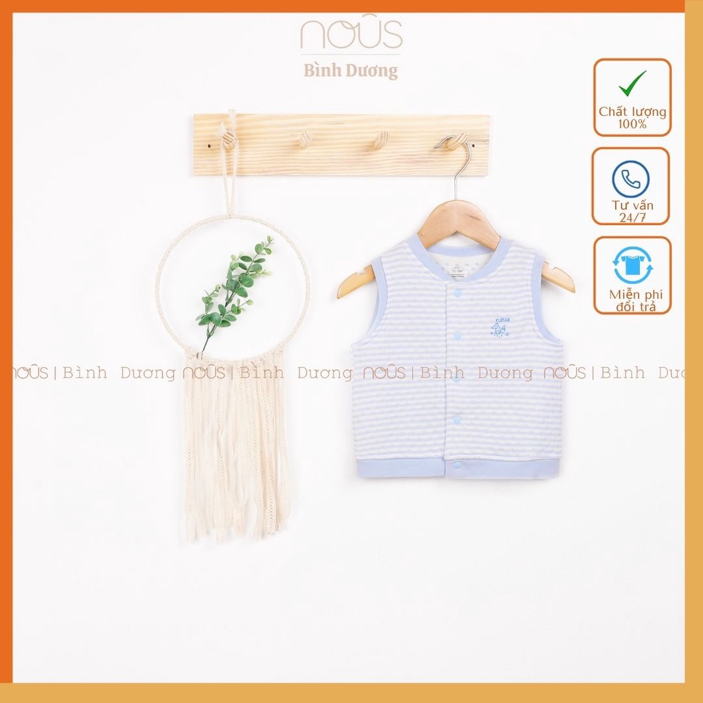 Áo gilet Nous hình cừu, kẻ ngang Nu Choux đủ màu - Nous Bình dương - Bipbipstore