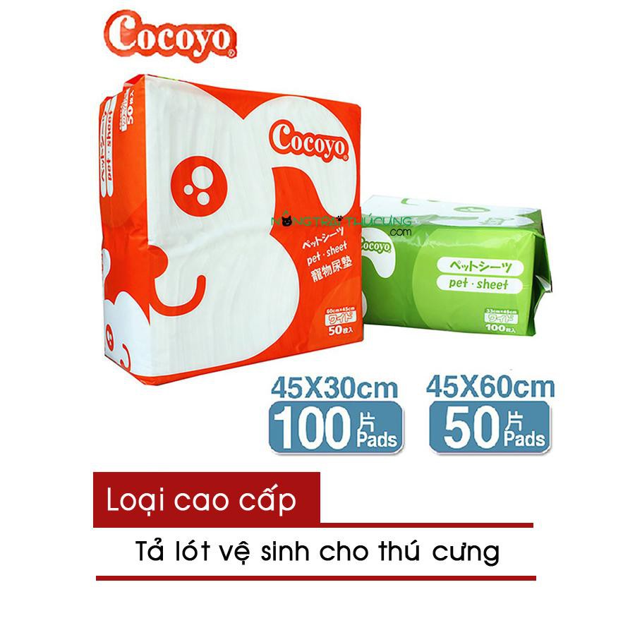 Tã lót chuồng cho thú cưng Cao Cấp , Tả lót siêu thấm hút thương hiệu CoCo