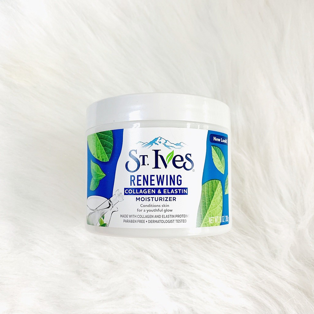 Kem Dưỡng Ẩm St.Ives Renewing Collagen & Elastin Moisturizer 283G