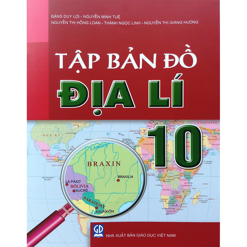 Sách - Tập bản đồ địa lí 10