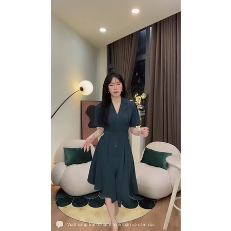 Đầm Vải không nhăn Loan Lâm