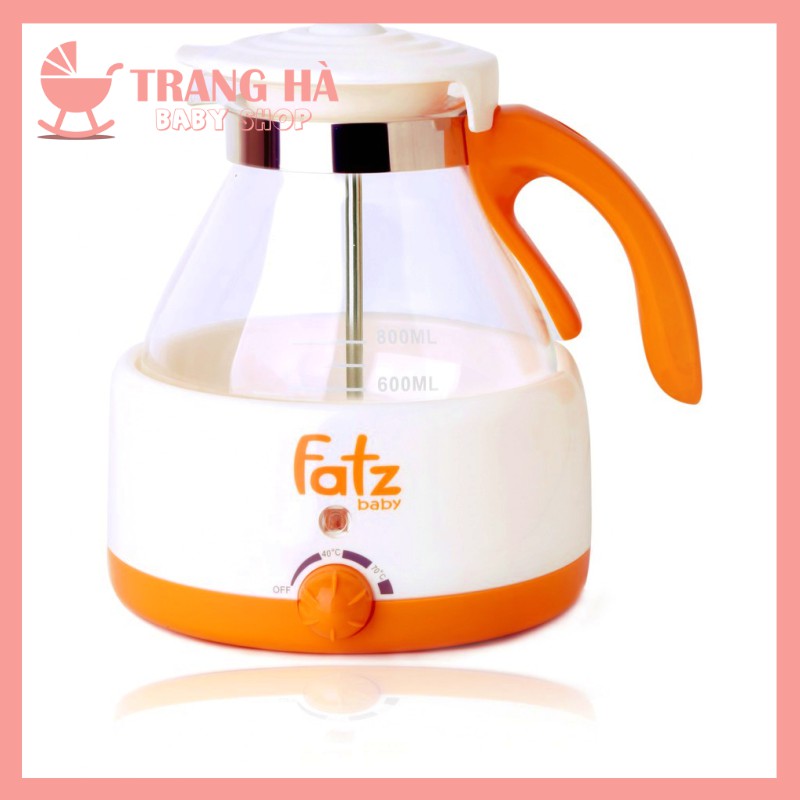 ⚡𝑭𝑹𝑬𝑬𝑺𝑯𝑰𝑷⚡MÁY HÂM NƯỚC PHA SỮA CÓ NHIỆT KẾ 800ML FATZBABY FB3005SL