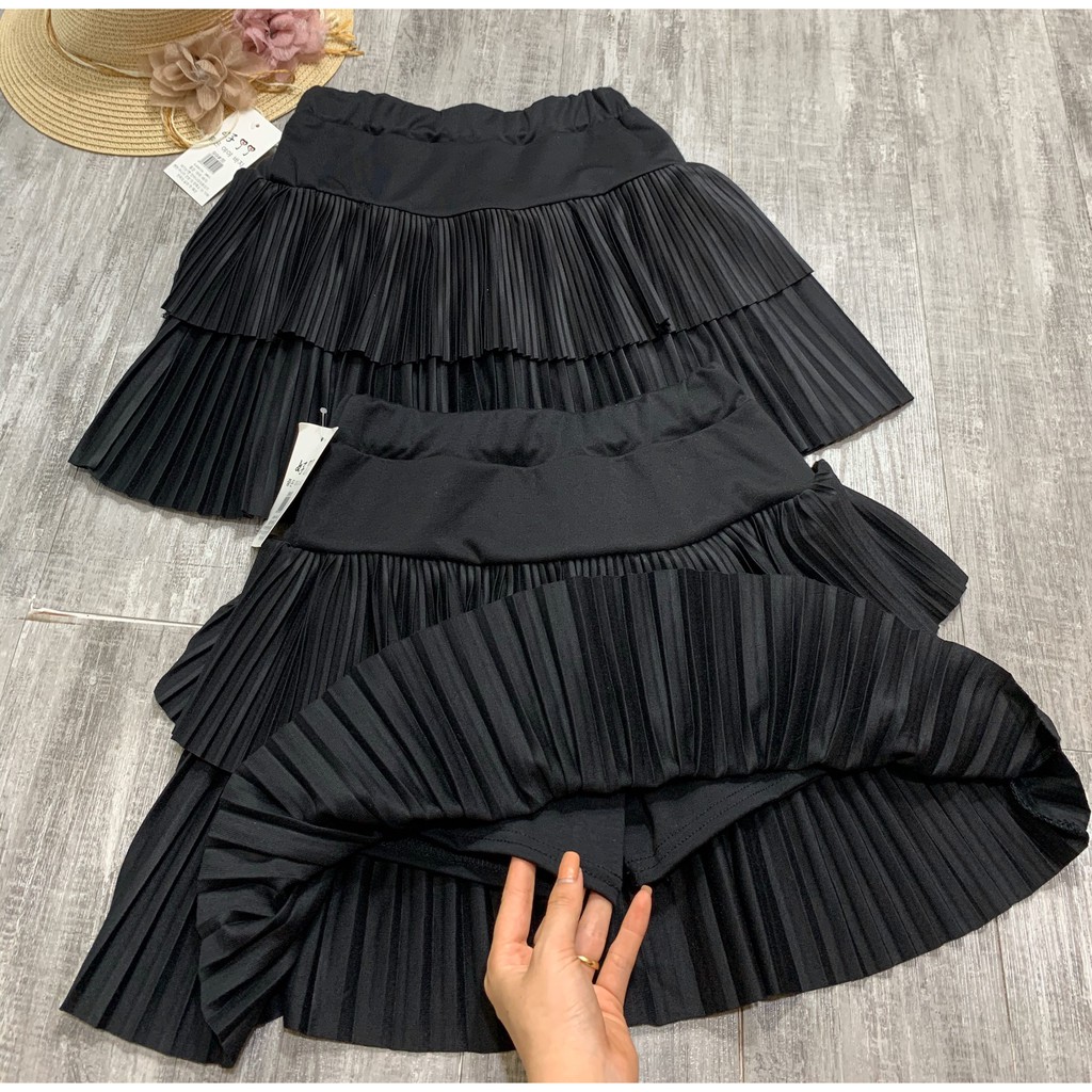 Chân Váy Xếp Ly 2 Tầng