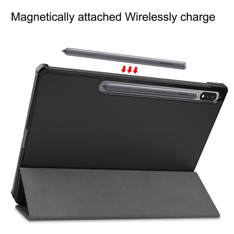 Bao Da Samsung Galaxy Tab S7 FE T730 / T735 / T736 Cover Cho Máy Tính Bảng Hỗ Trợ Smart Cover