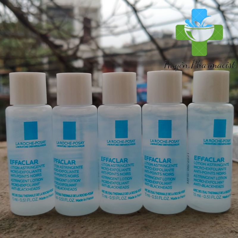 Toner da dầu mụn La Roche Posay Effaclar 15ml