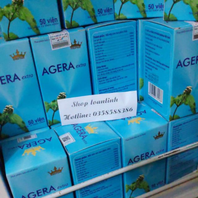 AGERA EXTRA - Đánh bay viêm xoang, viêm mũi dị ứng