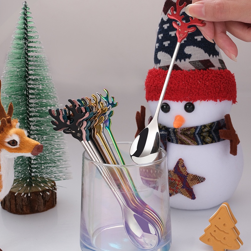 Muỗng Cà Phê Bằng Thép Không Gỉ 304 Thiết Kế Độc Đáo