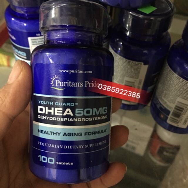 Dhea 50mg làm đẹp da cho chị em phụ nữ date 09/2024