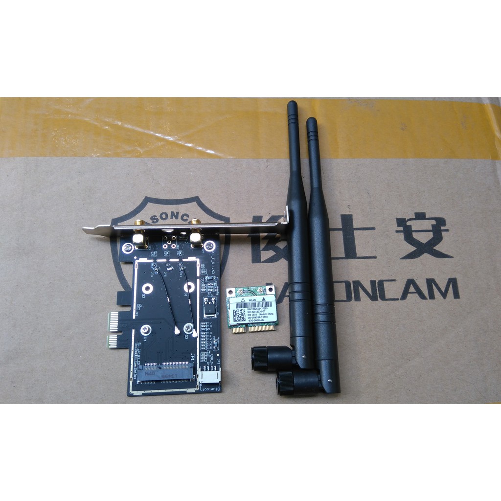 Adapter Chuyển Card WiFi Laptop Thành Card WiFi Máy Bàn (m-pcie / ngff m.2 to PCI-e 1x) | BigBuy360 - bigbuy360.vn