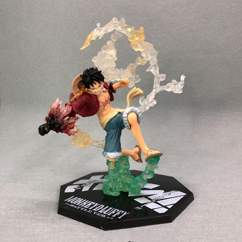 Mô Hình Luffy, Zoro, Ace, Sanji Fzero Bản Đế Đen Không Chữ Siêu Đẹp