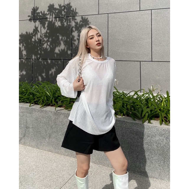 Áo lưới MESHY LONG SLEEVES