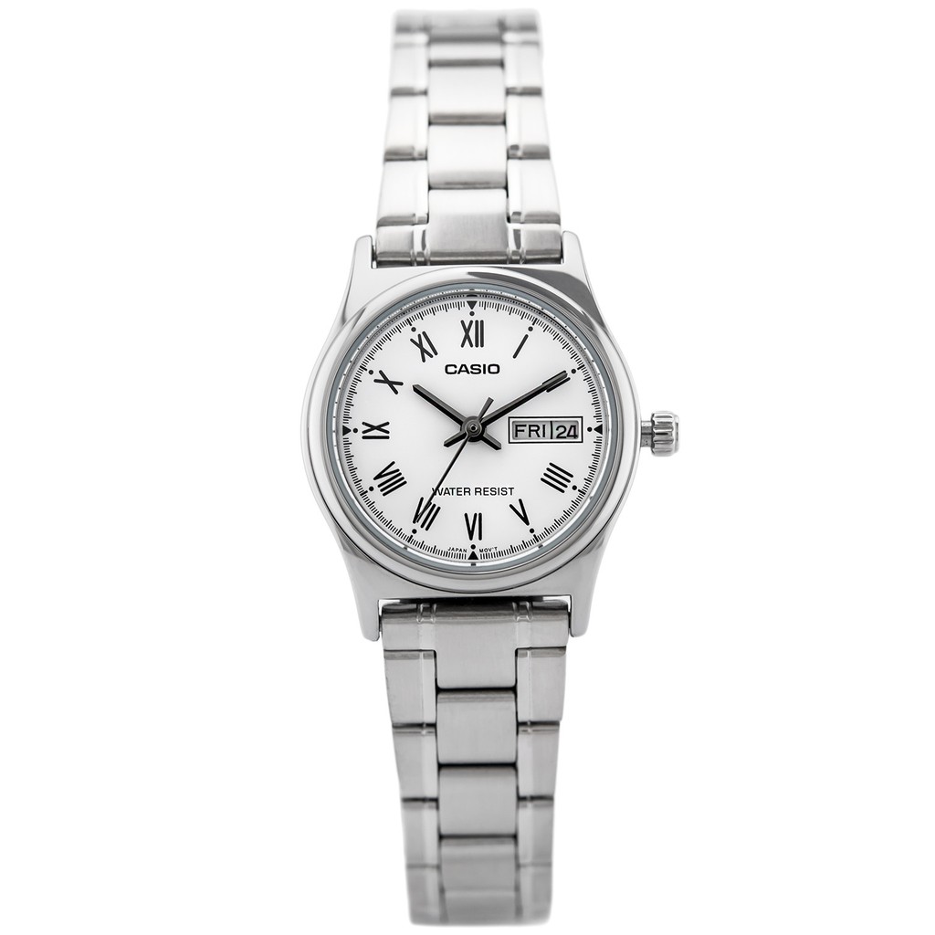 Đồng hồ nữ dây kim loại Casio chính hãng Anh Khuê LTP-V006D-7BUDF (25mm)