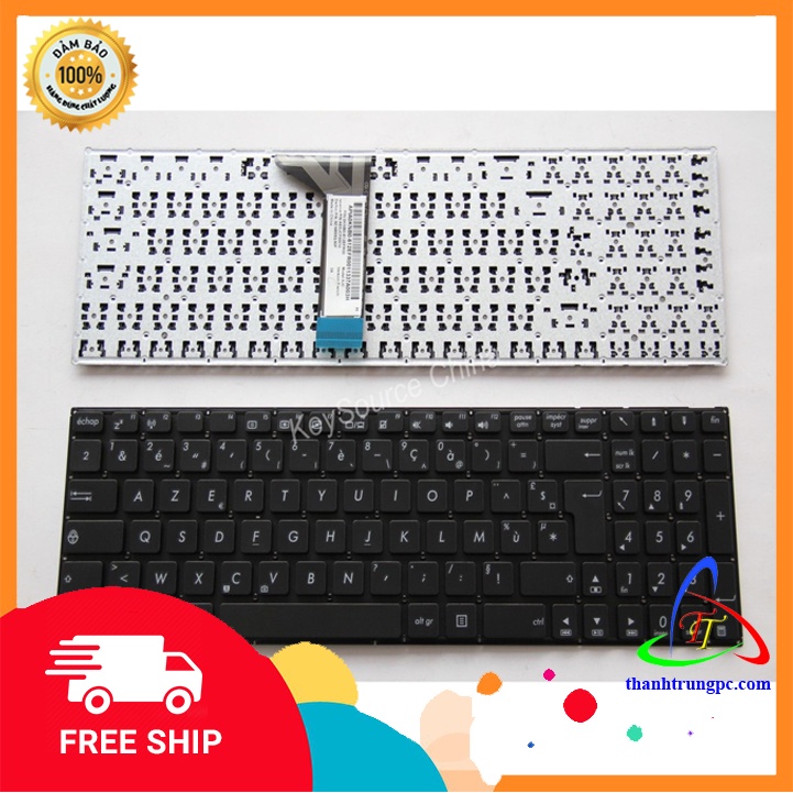 Bàn phím laptop Asus X554L X554
