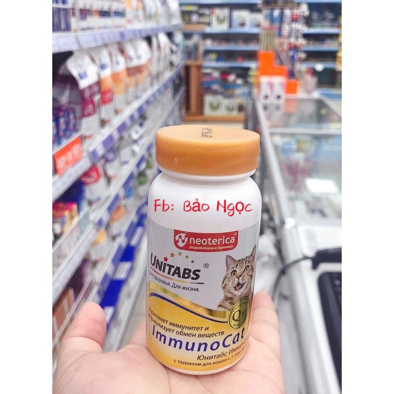 vitamin tăng sức đề kháng cho mèo