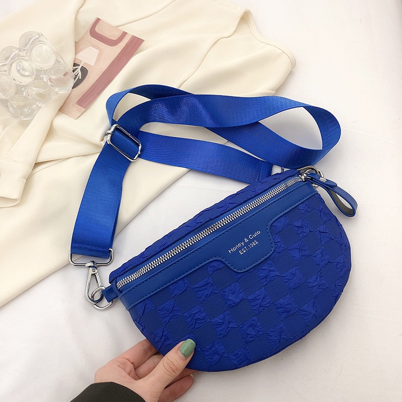 Túi Đeo Vai Thể Thao Họa Tiết Sọc Caro Thời Trang Mùa Hè Hàng Mới 2022 Cho Nữ