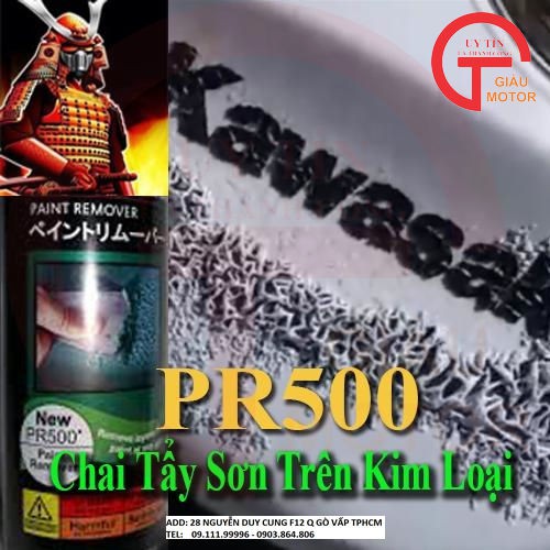 SAMURAI - CHAI SƠN SAMURAI TẨY SƠN TRÊN KIM LOẠI PR500* CHÍNH HẢNG