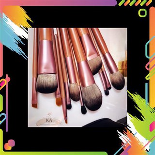 Bộ cọ cá nhân 12 cây lông thú cao cấp m.a.b