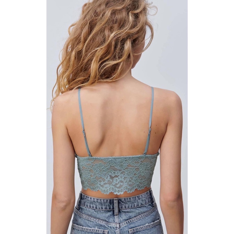 [Mã SKAMSALE8 giảm 10% đơn từ 200K] Áo 2 dây ren