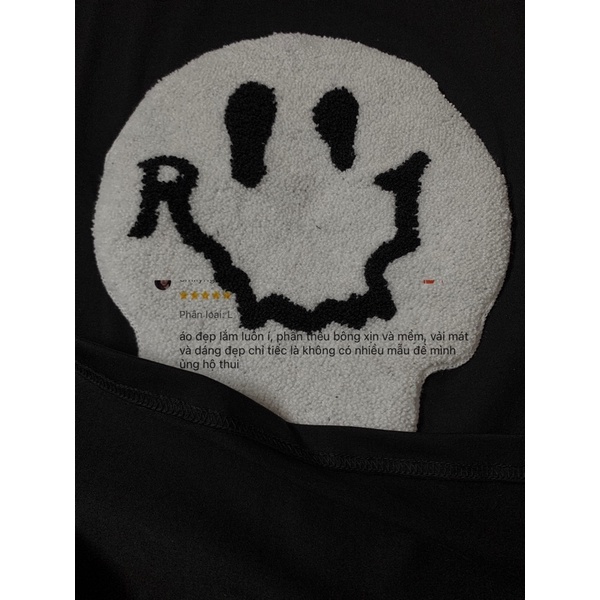 REUNION R'FACE Tee - Áo thun R'FACE thêu xù cao cấp chính hãng REUNION