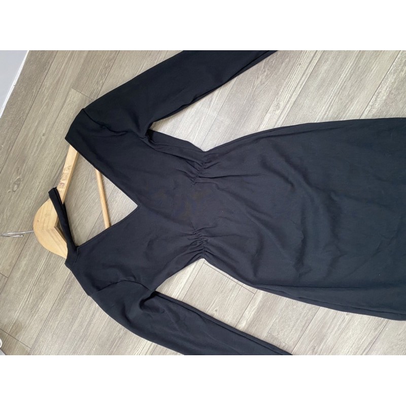 đầm body cổ v chocker thời trang cho nữ