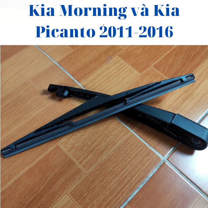 Bộ Cần Và Chổi Gạt Mưa Sau Xe Siêu Bền Dành Cho Dòng Kia Morning và Kia Picanto 2011-2016