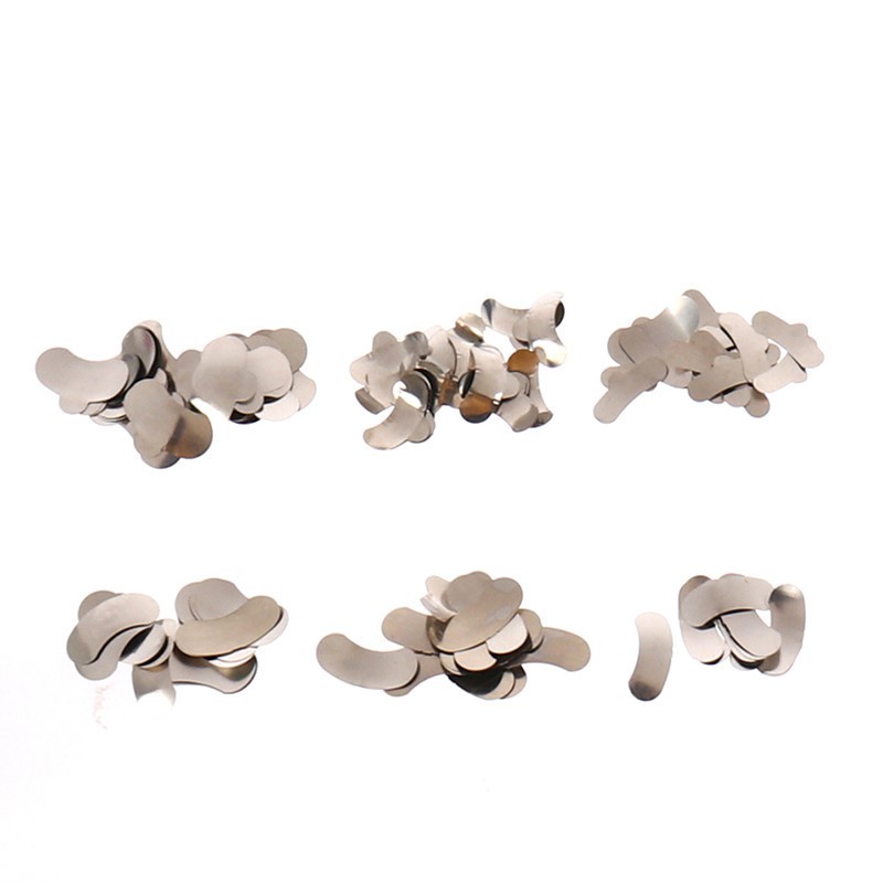 Bộ 100 Vòng Kim Loại Dùng Trong Nha Khoa Số 1.398 + 2 Vòng