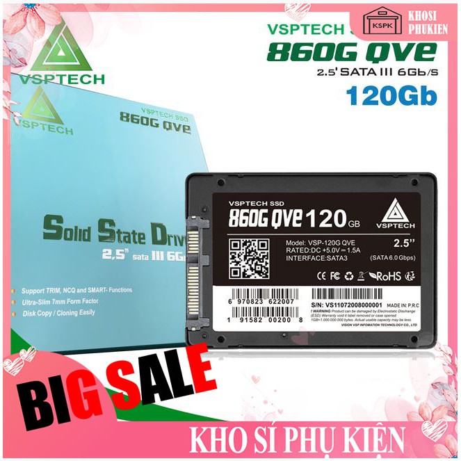 Ổ cứng SSD 128G / SSD 120G OSCOO (Blue Pro 960, QVE 860, Gold VSP) [Cài win miễn phí]