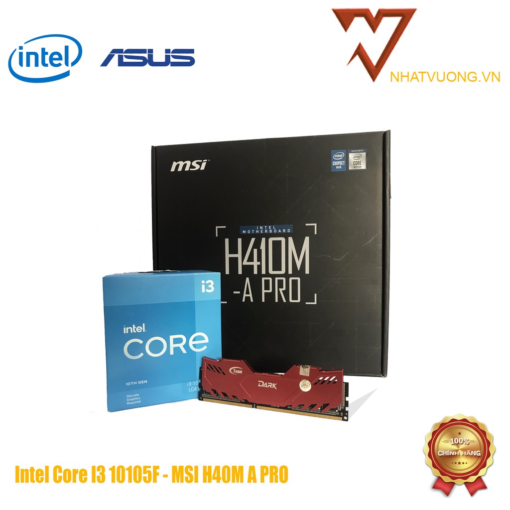 Combo main H410M - A PRO + CPU Intel(R) Core(TM) I3 - 10105F LGA1200 | BigBuy360 - bigbuy360.vn